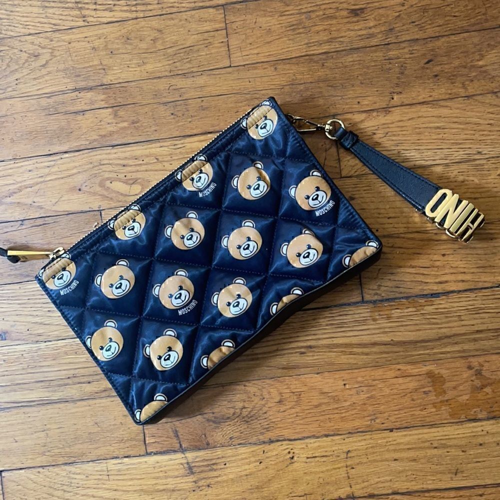 Moschino  Clutch Bag Wrislet - Picture 4 of 13